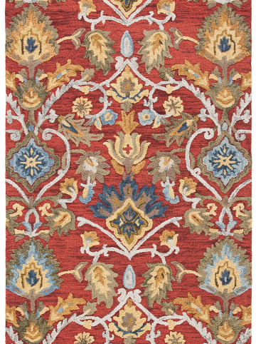 Safavieh Wełniany dywan w kolorze czerwonym ze wzorem