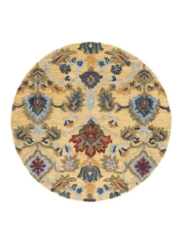 Safavieh Woll-Teppich ''Blossom'' in Gelb/ Bunt