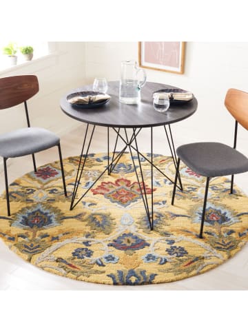 Safavieh Woll-Teppich ''Blossom'' in Gelb/ Bunt