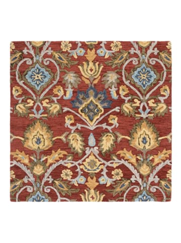 Safavieh Woll-Teppich "Blossom" in Bunt/ Rot