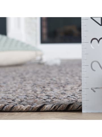 Safavieh Kurzflor-Teppich "Braided" in Grau