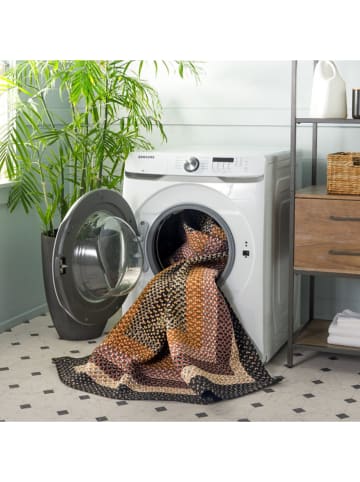 Safavieh Dywan "Braided" w kolorze brązowo-zielonym