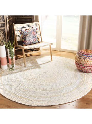 Safavieh Dywan "Braided" w kolorze kremowym