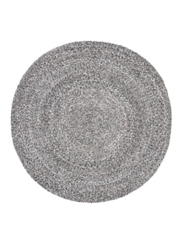 Safavieh Kurzflor-Teppich "Braided" in Anthrazit