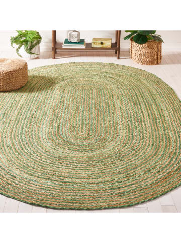 Safavieh Dywan "Cape Cod" w kolorze zielonym z juty