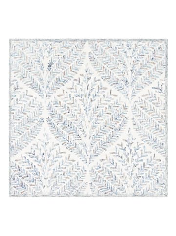 Safavieh Wełniany dywan "Capri" w kolorze niebiesko-jasnobrązowo-kremowym