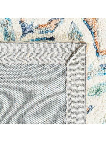 Safavieh Wełniany dywan "Capri" w kolorze niebiesko-jasnobrązowo-kremowym