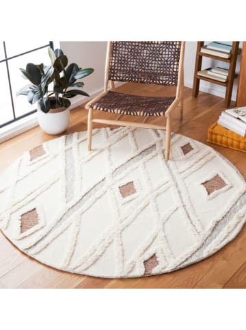 Safavieh Wełniany dywan "Casablanca" w kolorze białym