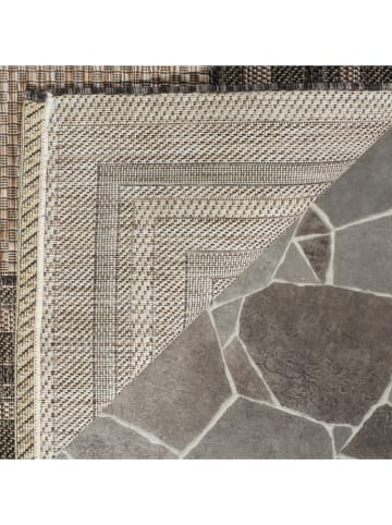 Safavieh Kurzflor-Teppich "Courtryard" in Braun