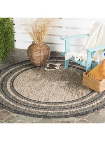 Safavieh Kurzflor-Teppich "Courtryard" in Braun