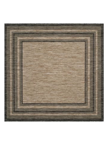 Safavieh Kurzflor-Teppich "Courtryard" in Braun