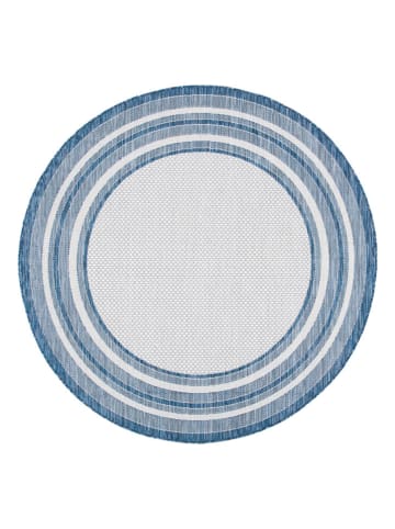 Safavieh Kurzflor-Teppich "Courtryard" in Blau