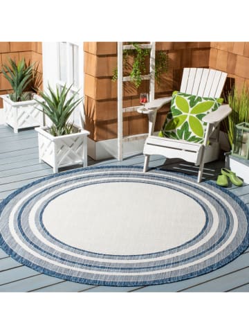 Safavieh Kurzflor-Teppich "Courtryard" in Blau