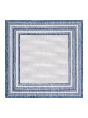 Safavieh Kurzflor-Teppich "Courtryard" in Blau