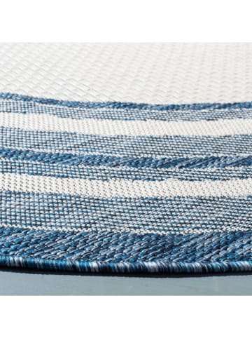 Safavieh Kurzflor-Teppich "Courtryard" in Blau