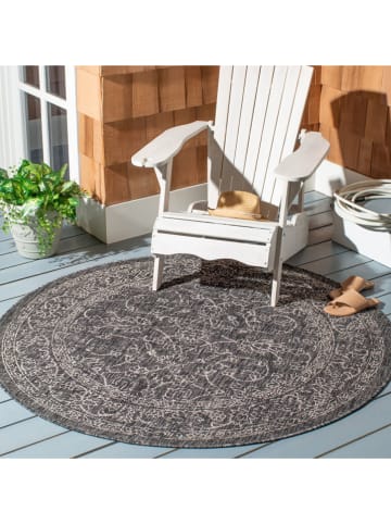 Safavieh Kurzflor-Teppich "Courtryard" in Anthrazit