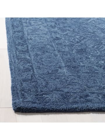 Safavieh Woll-Teppich "Dip Dye" in Blau