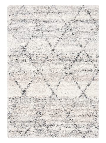 Safavieh Hochflor-Teppich in Grau/ Creme