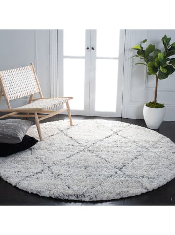 Safavieh Hochflor-Teppich in Hellgrau