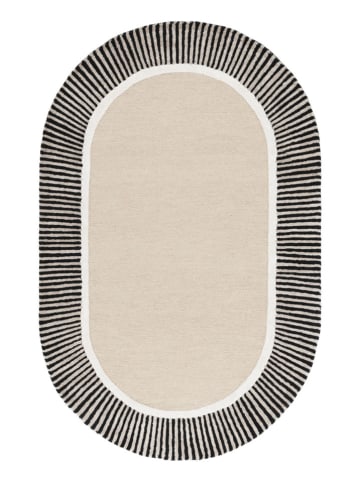 Safavieh Woll-Teppich "Fifth Avenue" in Beige/ Schwarz