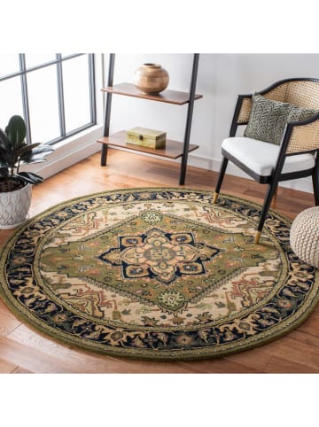 Safavieh Wełniany dywan "Heritage" w kolorze brązowo-jasnobrązowym