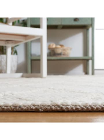 Safavieh Woll-Teppich "Natura" in Weiß