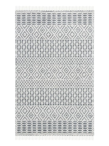 Safavieh Wełniany dywan "Natura" w kolorze czarno-kremowym