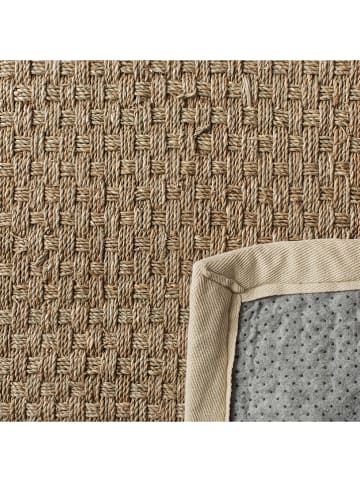 Safavieh Seegras-Teppich in Hellbraun