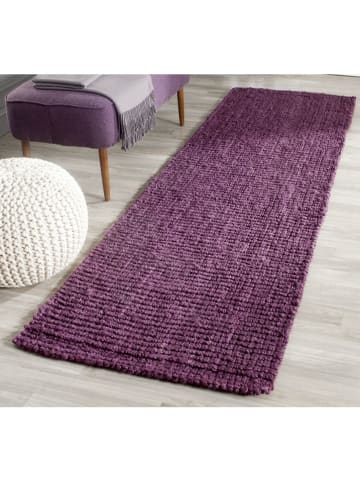 Safavieh Dywan "Natural" w kolorze fioletowym z trawy morskiej