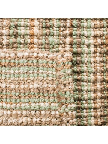 Safavieh Seegras-Teppich "Natural" in Grün/ Beige