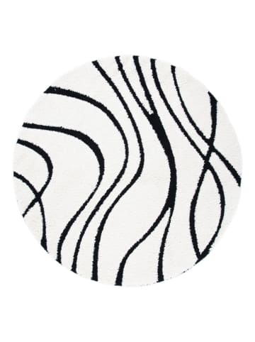 Safavieh Dywan "Shag" w kolorze biało-czarnym