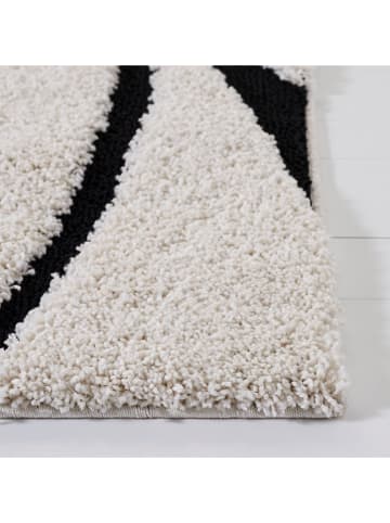 Safavieh Kurzflor-Teppich "Shag" in Schwarz/ Weiß