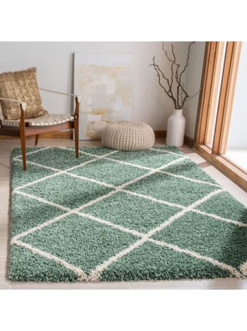 Safavieh Hochflor-Teppich "Hudson" in Grün