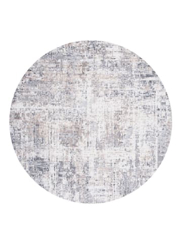 Safavieh Kurzflor-Teppich "Shivan" in Grau/ Hellbraun