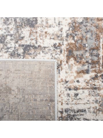 Safavieh Kurzflor-Teppich "Shivan" in Grau/ Hellbraun