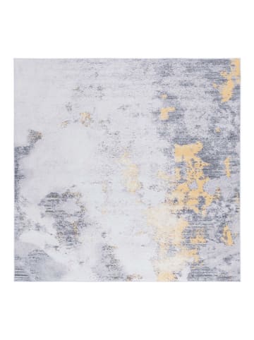 Safavieh Kurzflor-Teppich "Tacoma" in Grau/ Gelb