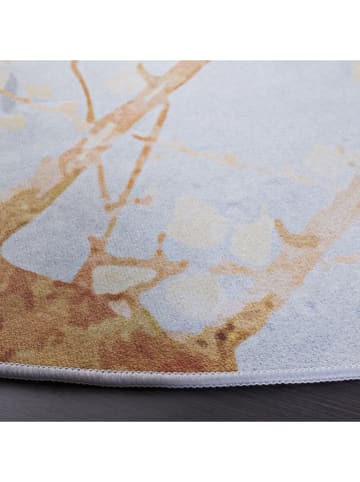 Safavieh Kurzflor-Teppich "Tacoma" in Grau/ Hellbraun