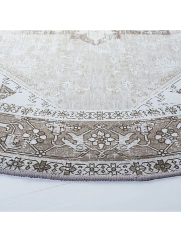 Safavieh Kurzflor-Teppich "Tuscon" in Grün/ Creme