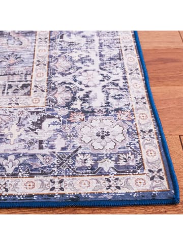 Safavieh Kurzflor-Teppich in Blau/ Grau
