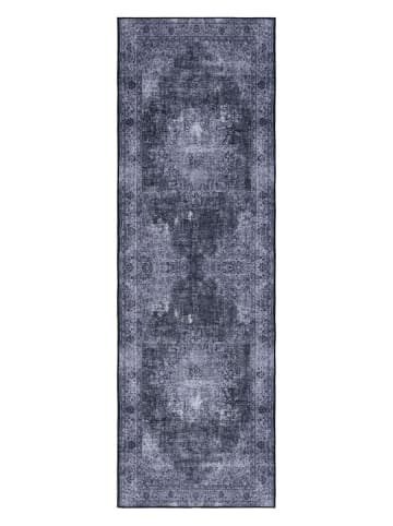 Safavieh Kurzflor-Teppich in Grau/ Schwarz