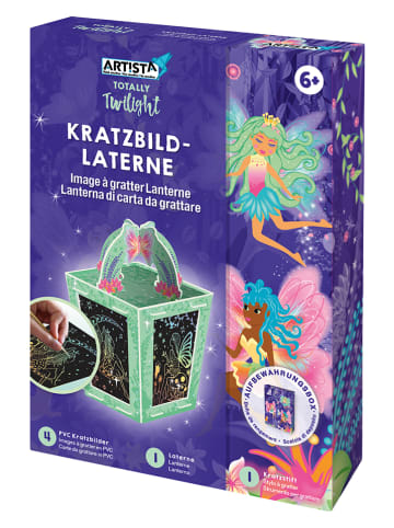 Artista Creativiteitsset "Krasplaatjeslantaarn Fee" - vanaf 6 jaar