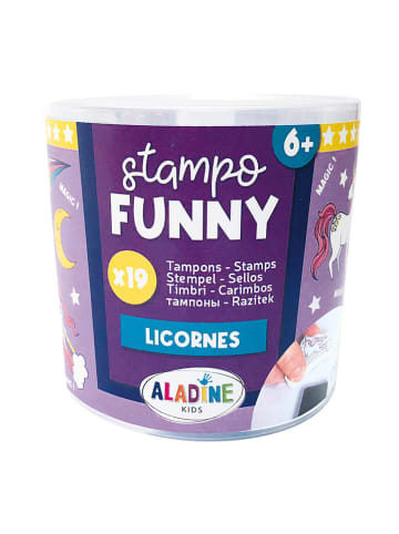 Aladine Stempelset "Funny Einhorn" - ab 6 Jahren