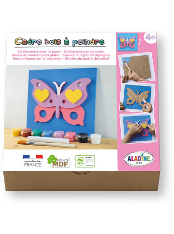 Aladine Knutselset "3D-houten vlinder" - vanaf 4 jaar