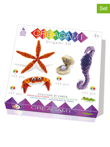 CREAGAMI Origami 3D (4 szt.) "Sea" - 7+