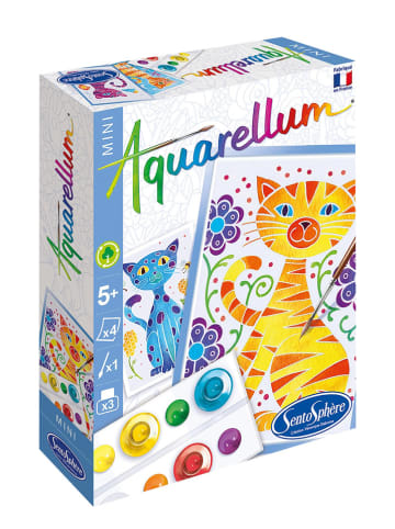 SentoSphere Aquarell-Malset "Mini - Katzen" - ab 5 Jahren