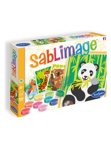 SentoSphere Sandbilder-Malset "Malset - bedrohte Tiere" - ab 4 Jahren