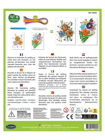 SentoSphere Bastelset "Quilling'Art Blumen" - ab 8 Jahren