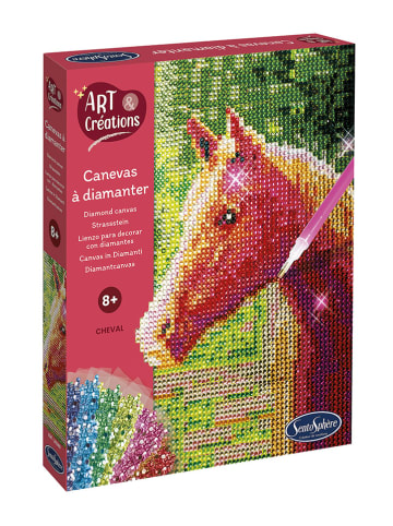 SentoSphere Creativiteitsset "Strass-afbeelding paard" - vanaf 8 jaar