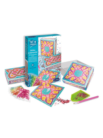 SentoSphere Creativiteitsset "Doosje met strasssteentjes - patroon" - vanaf 8 jaar