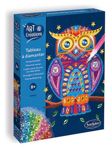 SentoSphere Creativiteitsset "Strass-steentjes - Uil" - vanaf 8 jaar